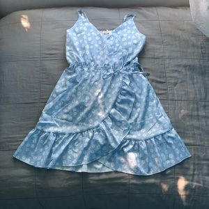 Floral Wrap Cami Sundress